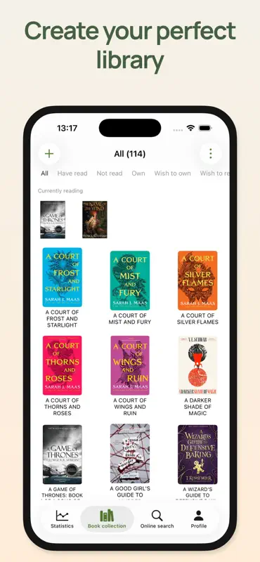 Book organizer - bookshelf screenshot 2 of 6