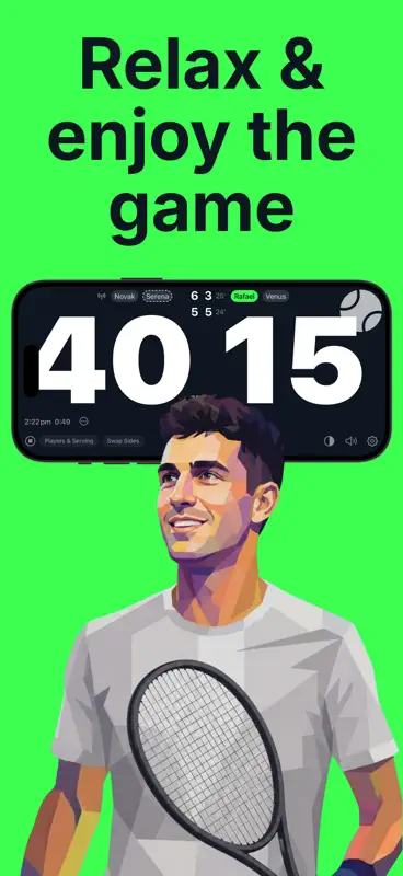 Tennis Score Keeper: ScoreBot screenshot 1 of 8