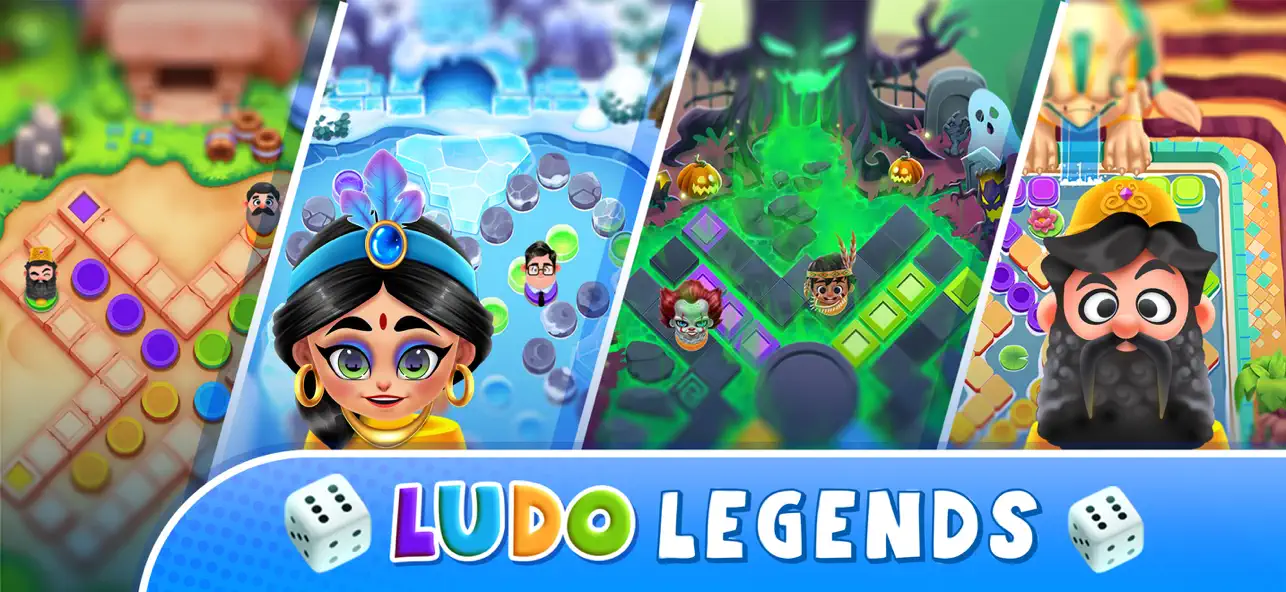 Screenshot #3 pour Ludo Legends: Fantasy World