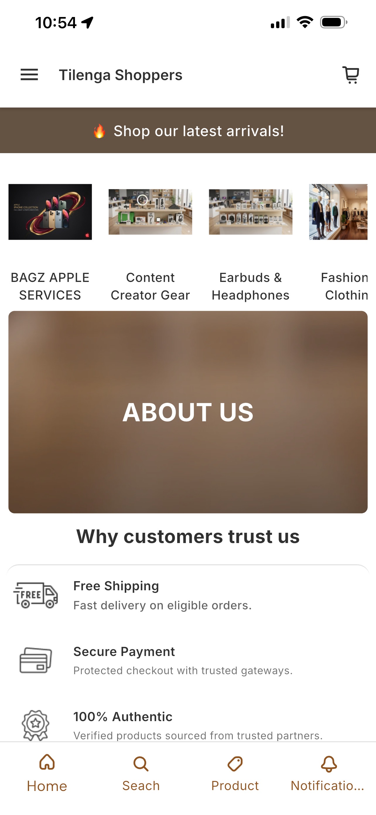 Screenshot 2 of Tilenga Shoppers