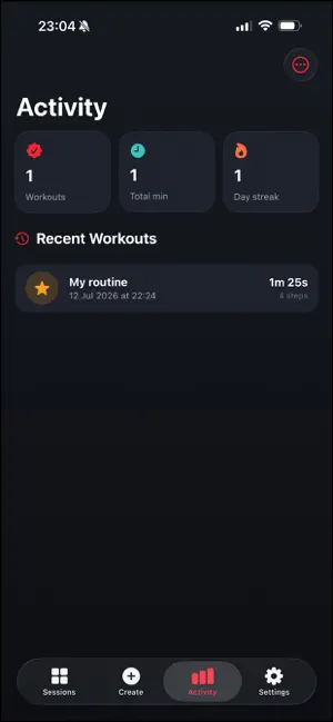 PeakInterval: HIIT Timer screenshot 1