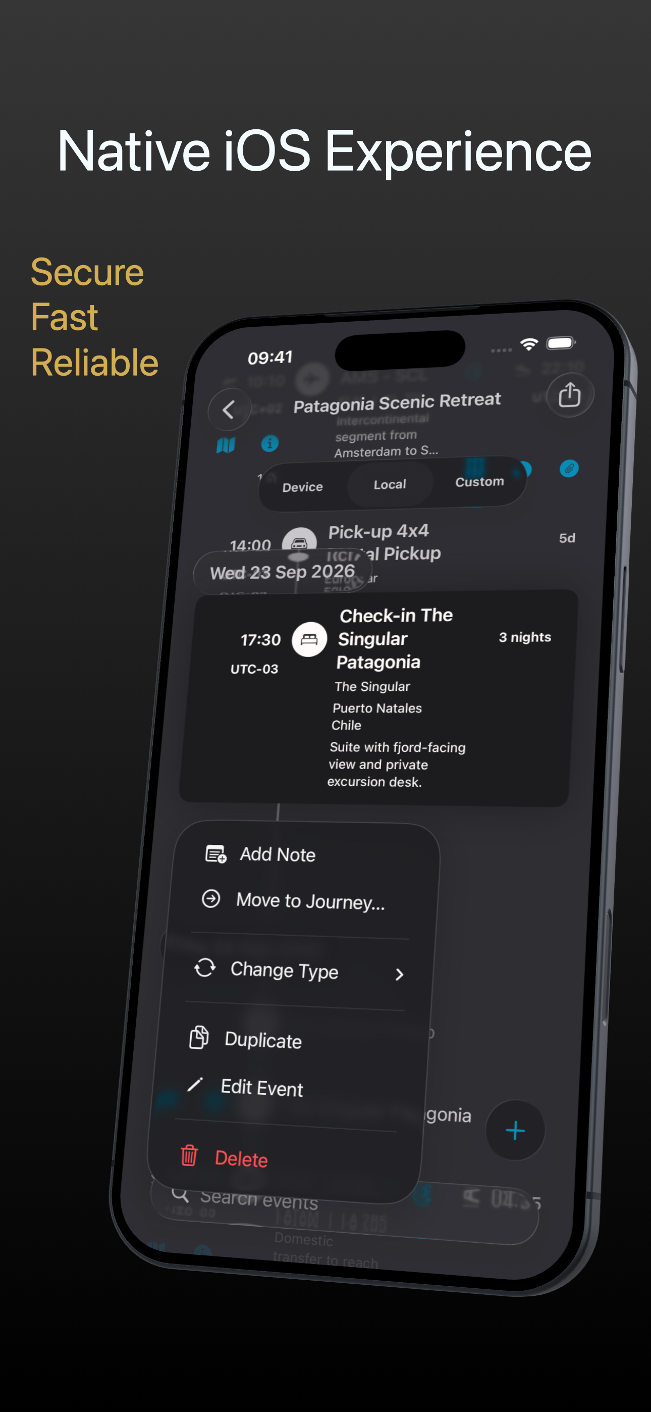 ITNRY: Private Trip Planner screenshot 9
