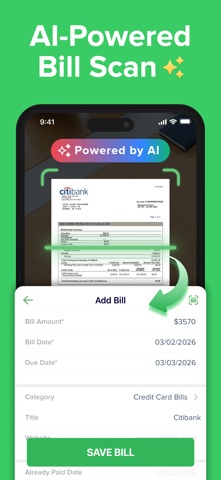 Bill Organizer Screenshot 1 of 10