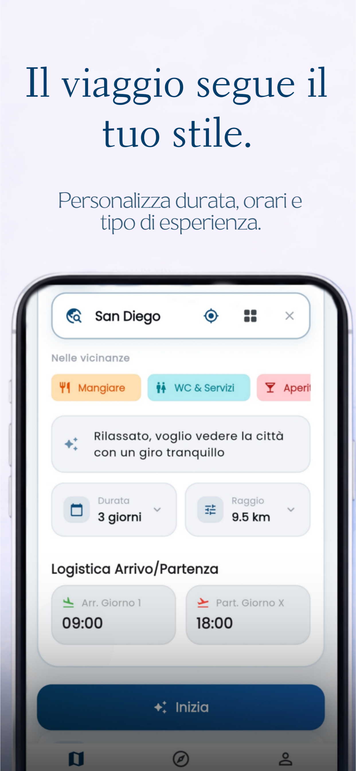 Outsyd: Itinerari viaggi AI