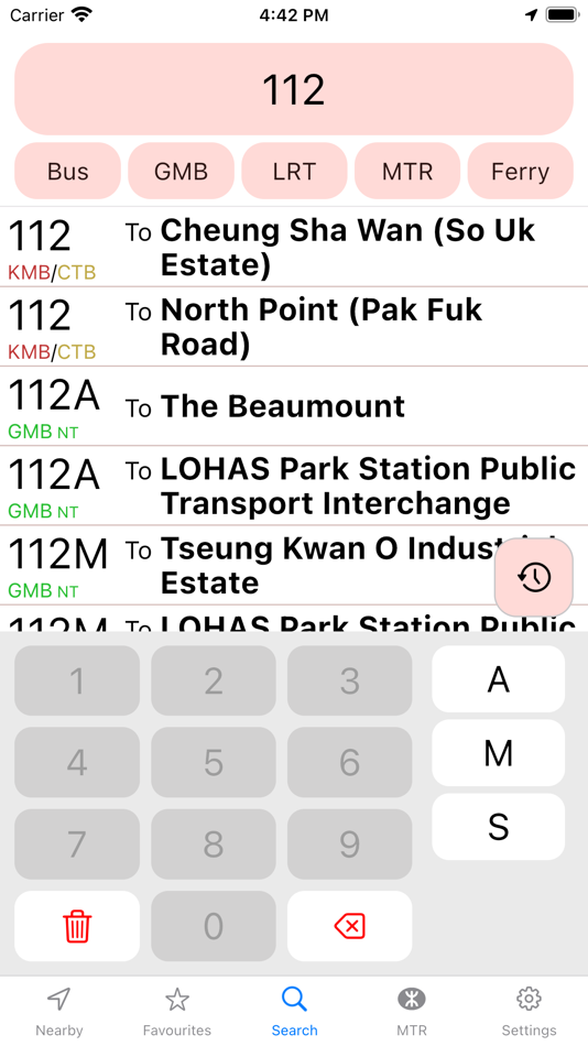 #4. HK Bus ETA (iOS) 由: Cheuk Lam Li