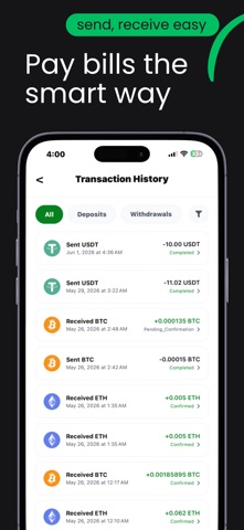 GbitX: Bitcoin & crypto Screenshot 6 of 8