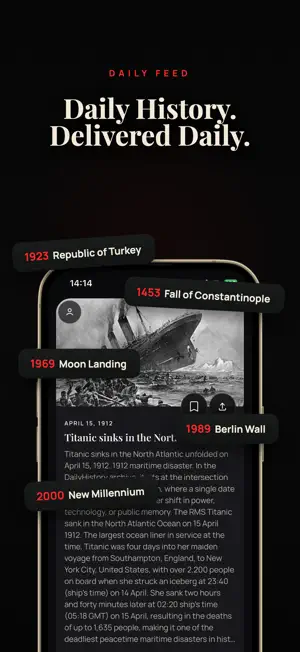 History & Facts - DailyHistory screenshot 1