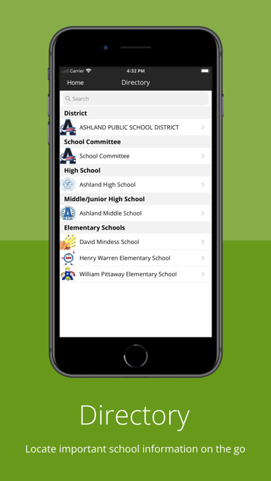 Ashland MA Public Schools Screenshot