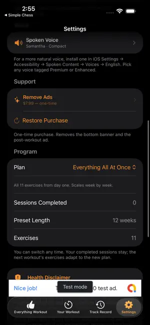 Everything Workout screenshot 1