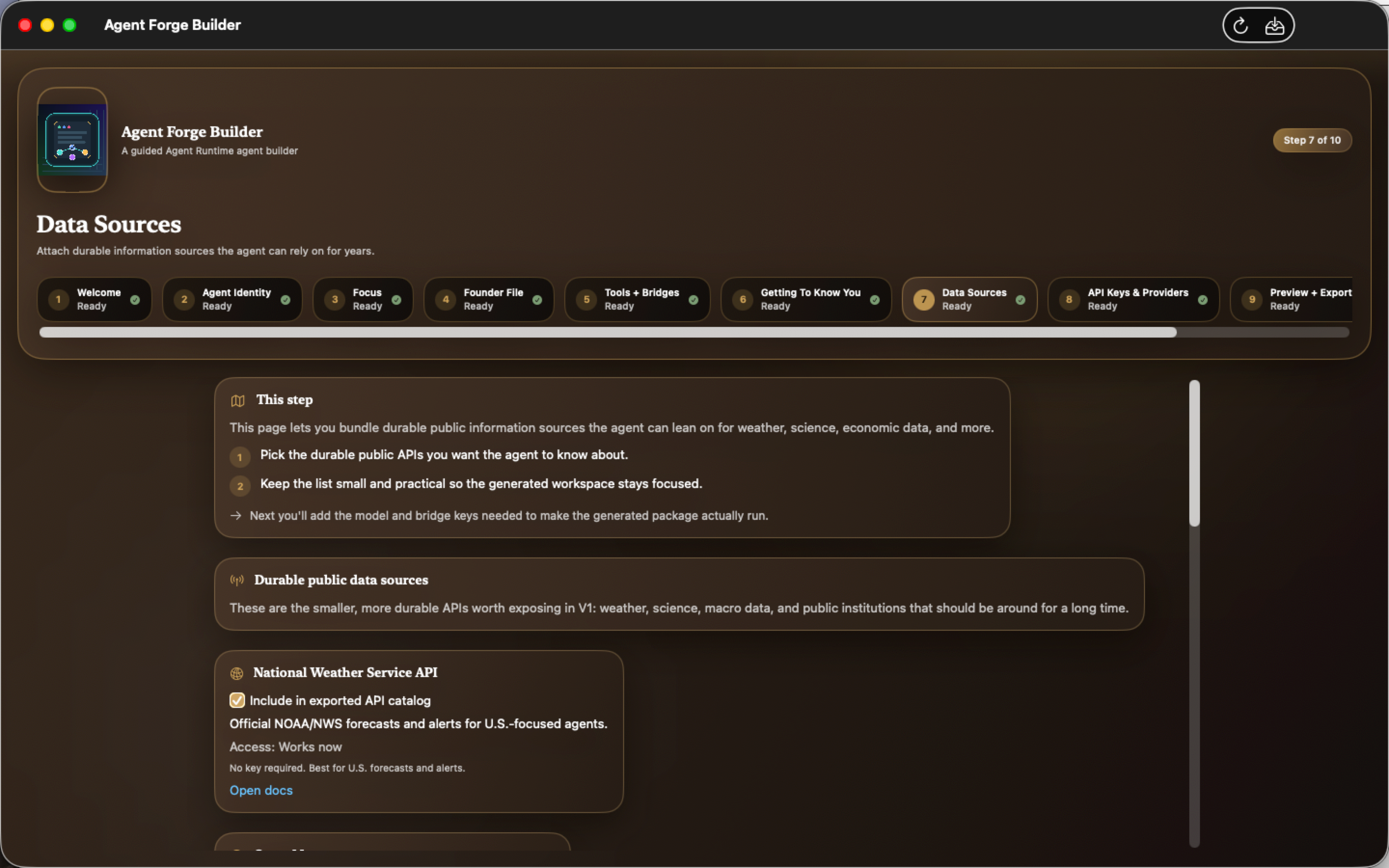 Agent Forge Builder screenshot 3 of 5