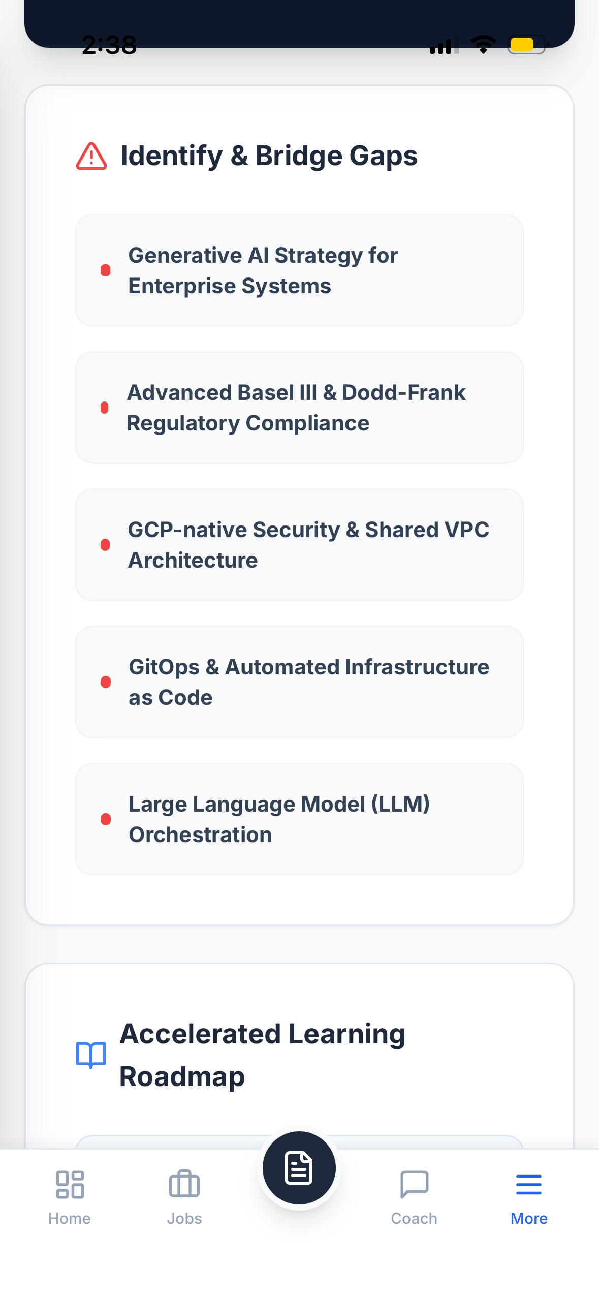 Vrittera – AI Career Coach screenshot 4
