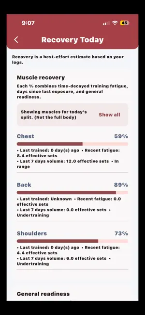 IntelliLift screenshot 2
