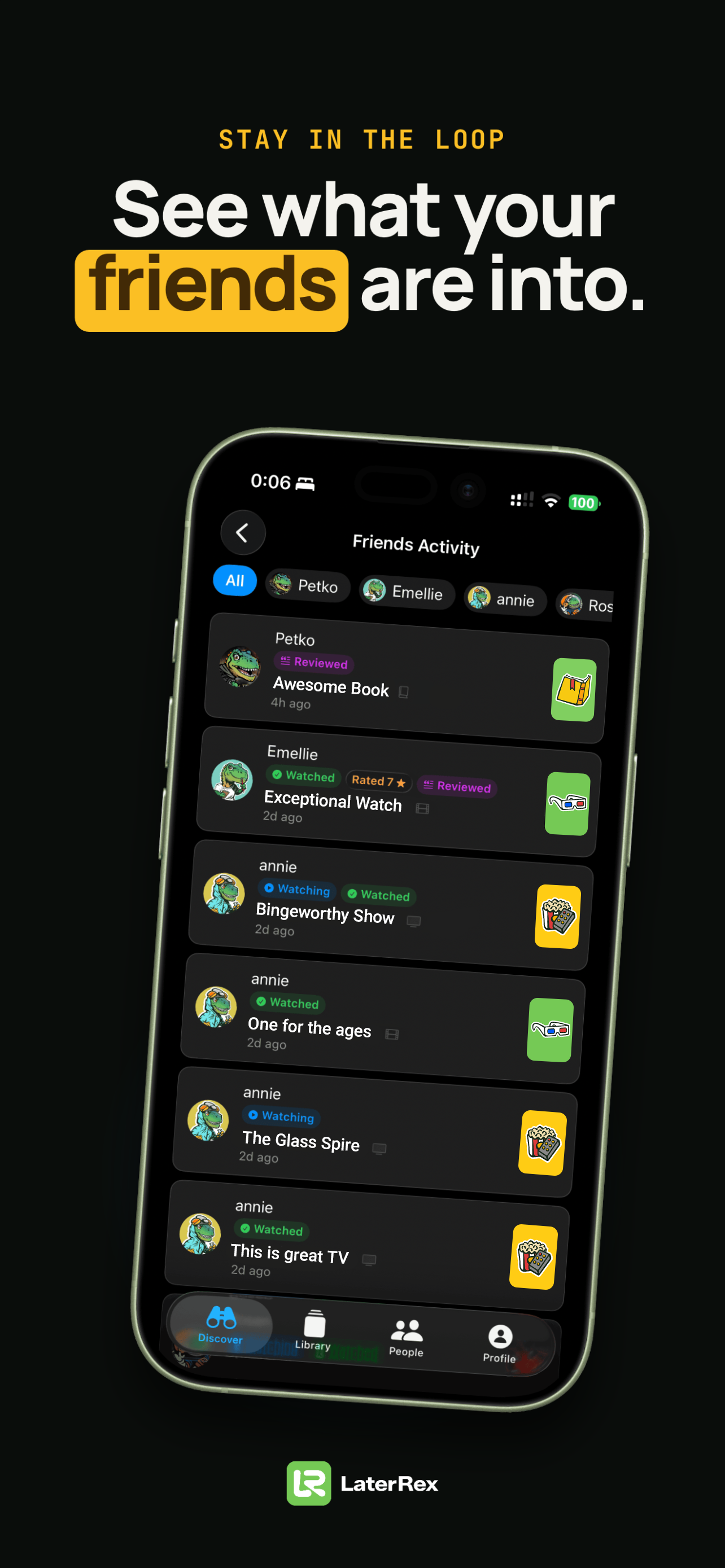 LaterRex: Media Tracker screenshot 4