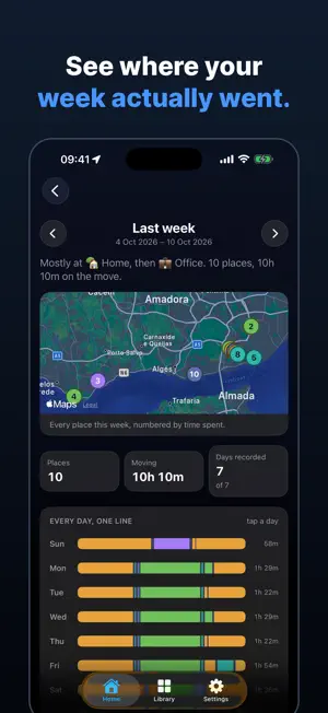 LifeCalendar: Location History screenshot 4