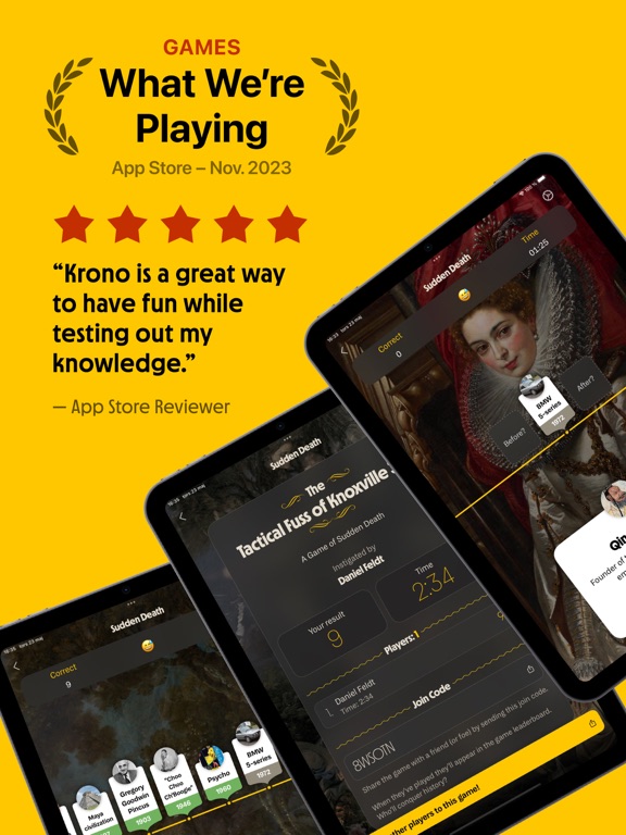 Krono History Trivia