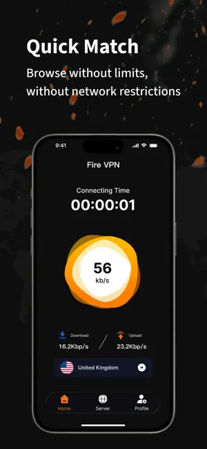 VPN - fire VPN Planet Hit screenshot 3
