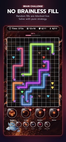 Flow Link: Logic Puzzle Screenshot 5 of 10