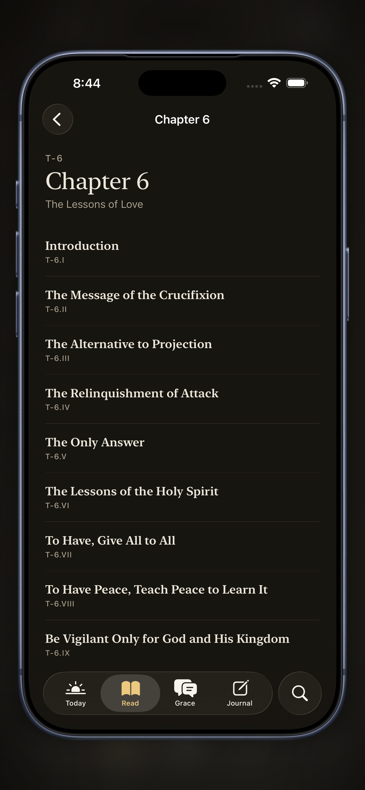 Holy Instant: ACIM screenshot 3
