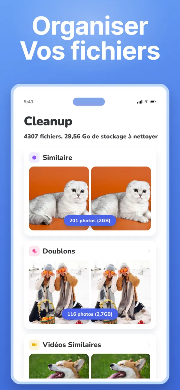 Screenshot #2 pour Cleanup : Libérer du stockage