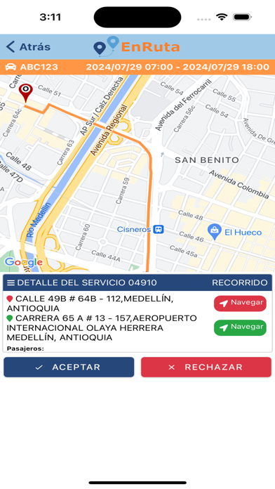 EnRuta V2 Screenshot