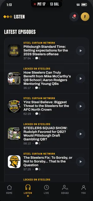 Steel Curtain Network screenshot 3