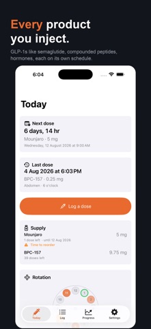 GLP-1 & Peptide Tracker Screenshot 6 of 7