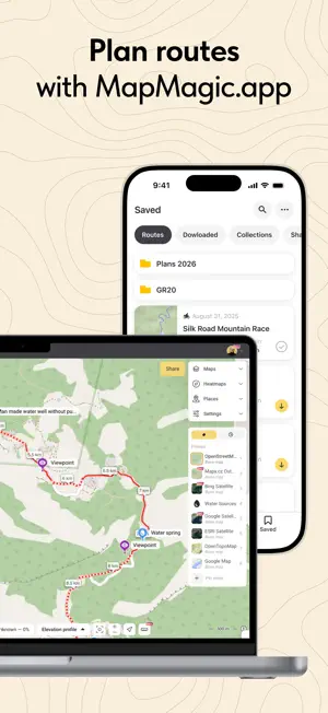 MapMagic: GPS & Offline Maps screenshot 1