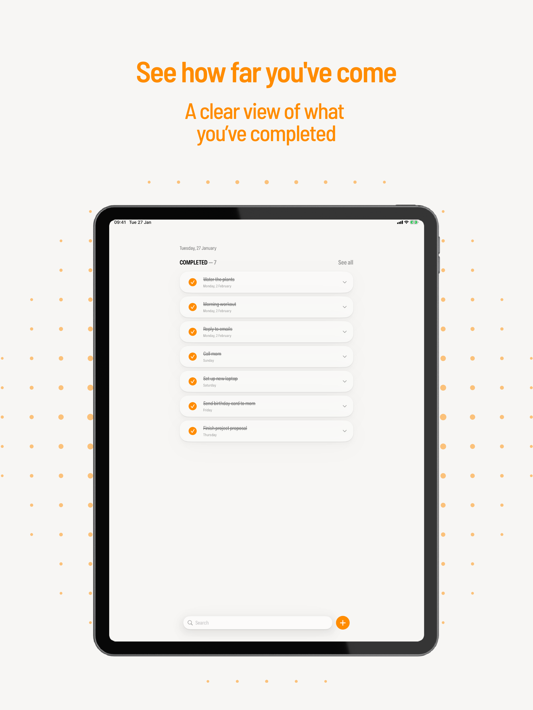 Overdue: minimal to-do