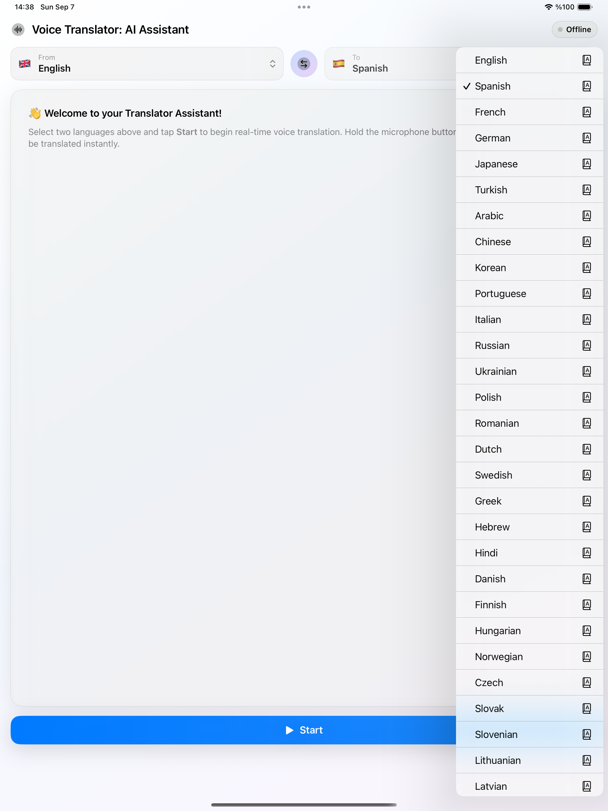 Voice Translator: AI Assistant screenshot 7