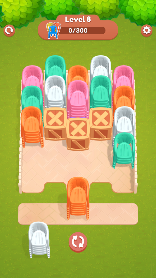 #1. Chair Sort (iOS) By: Can Hulagu
