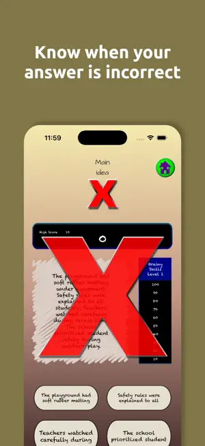Brainy Skills Main Idea screenshot 4