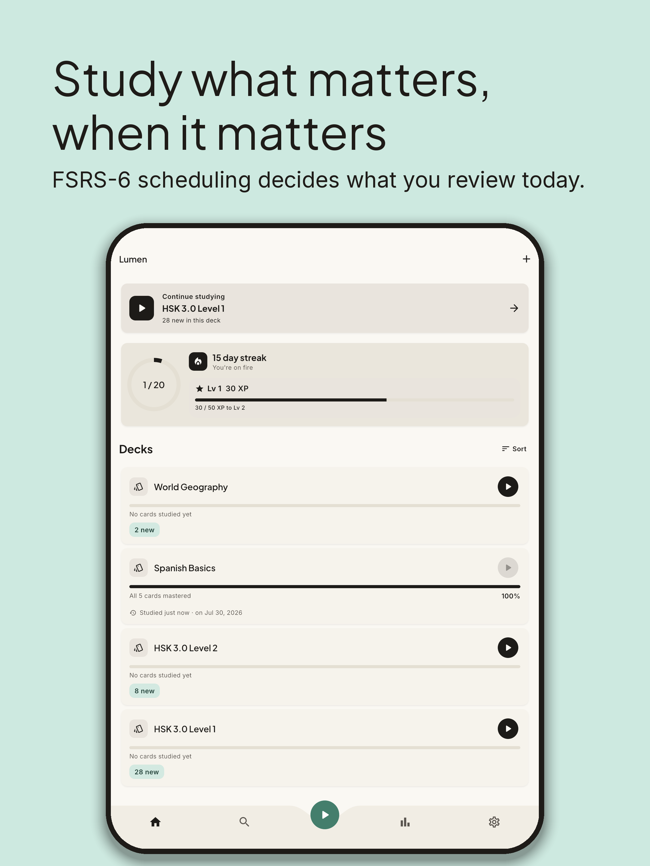 Lumen - Flashcards App screenshot 7