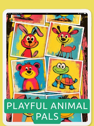 Kids Animal Buddies iPad screenshot