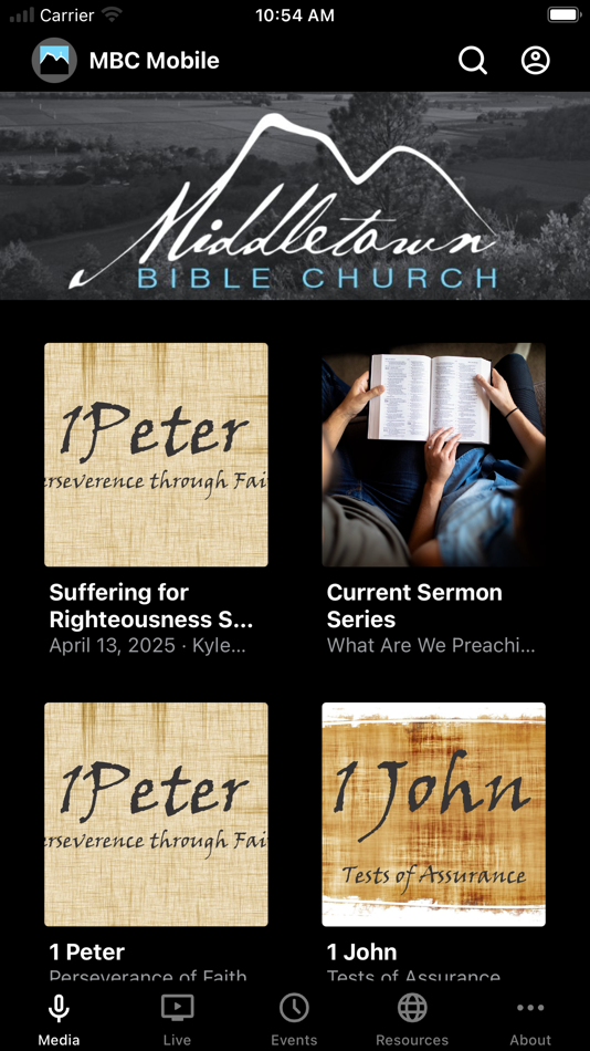 #1. MBC Mobile App (iOS) Podle: Middletown Bible Church
