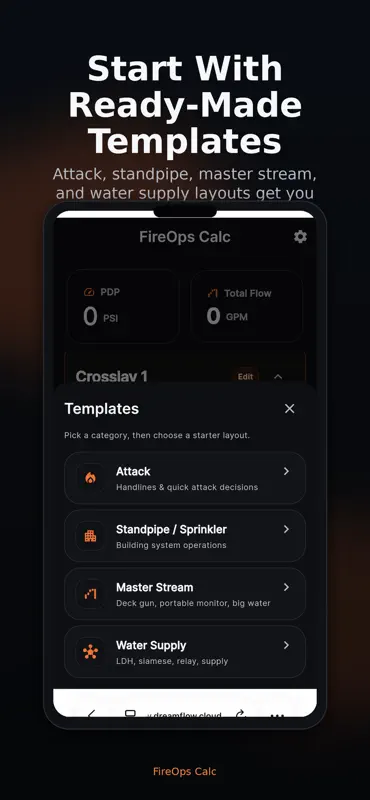 FireOps Calc: Engineer Console screenshot 3 of 4