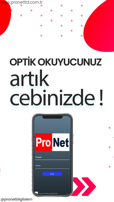 ProNet Mobil Okuma Screenshot