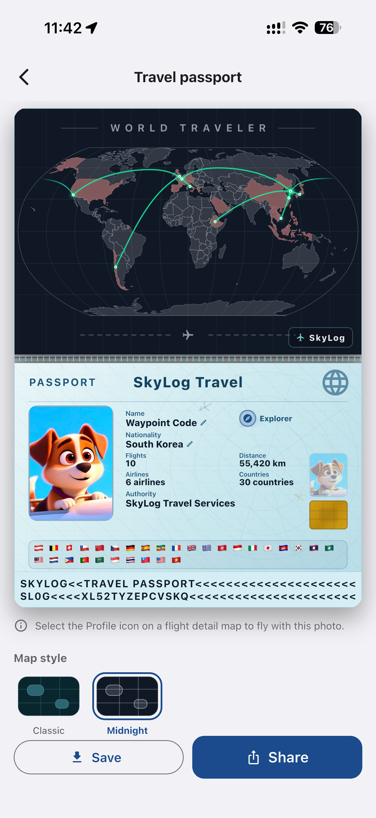 SkyLog: Flight Logbook screenshot 6