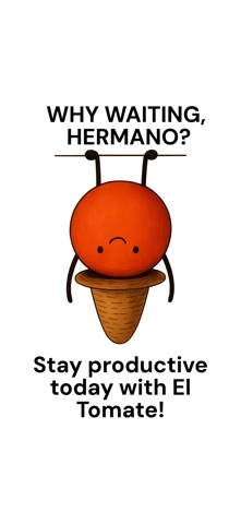 Pomodoro Timer: El Tomate iPhone screenshot