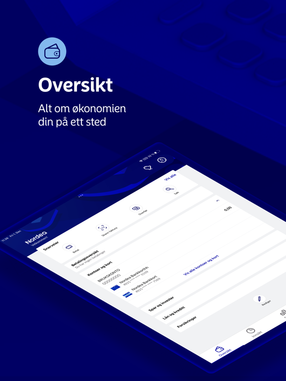 Screenshot #4 pour Nordea Mobile - Norge