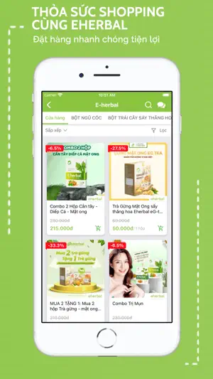 eherbal - Sản phẩm sức khỏe screenshot 3
