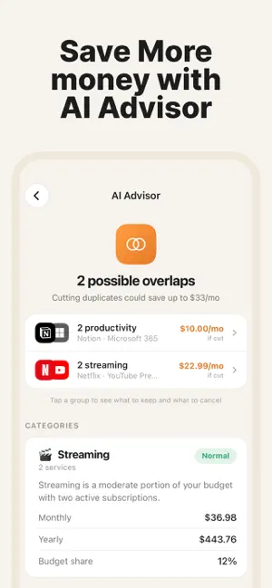 Subscription Tracker by Sorka screenshot 4