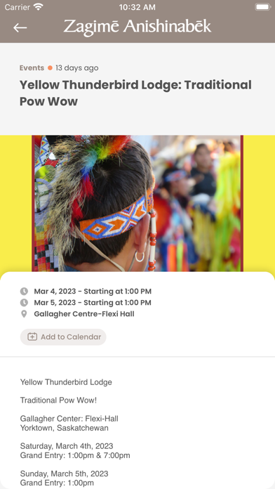 Zagime Anishinabek Screenshot