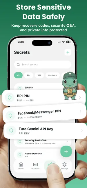 Turo - Password Manager screenshot 3