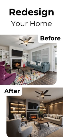 reHome AI: Interior Design iPhone screenshot