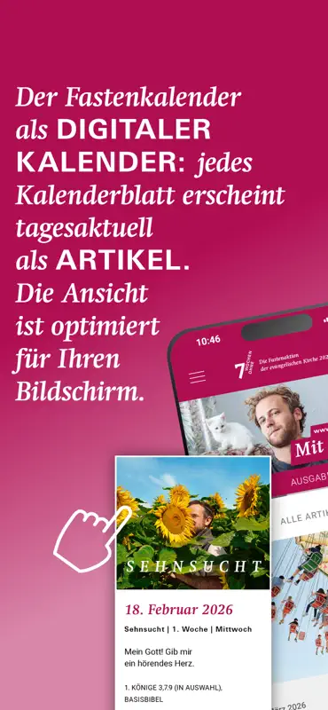 7 Wochen Ohne 2026 screenshot 1 of 5