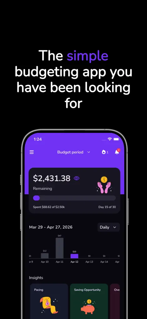 BudgetGo: Track & Budget - Finance App | MWM