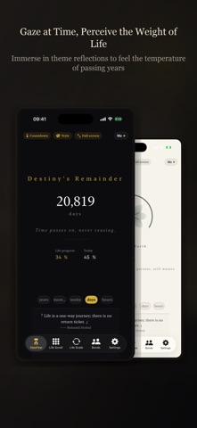 HowFew - Life Countdown & Grid Screenshot 1 of 5