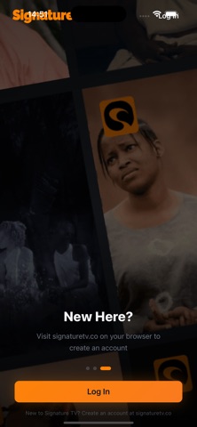 Signature TV screenshot