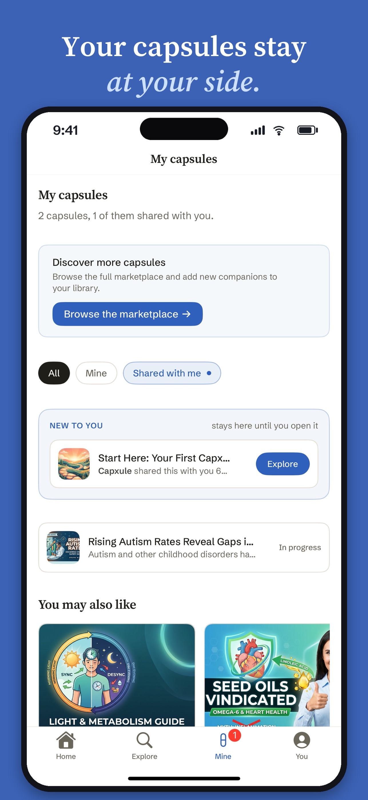 Screenshot 1 of Capxule
