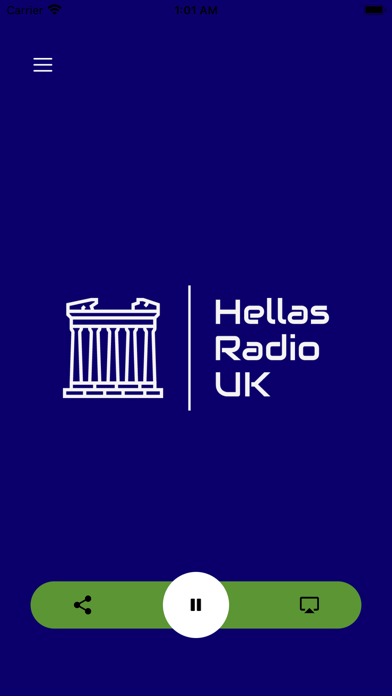 Hellas Radio UK Screenshot